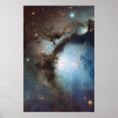 Poster Nébuleuse d'Orion Messier 78 Photo de l'espace rée (Devant)