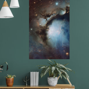 Poster Nébuleuse d'Orion Messier 78 Photo de l'espace rée