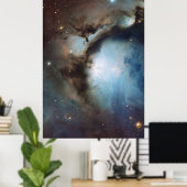 Poster Nébuleuse d'Orion Messier 78 Photo de l'espace rée (Bureau à domicile)