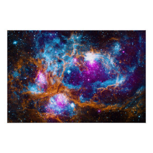 Poster Nébuleuse du Crabe ou NGC 6357, ZGOA