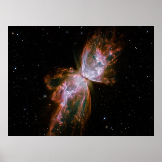 Poster Nébuleuse du Papillon (Devant)
