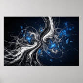 Poster Nébuleuse Fractalis (Devant)