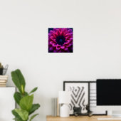 Poster Nébuleuse Fuchsia (Bureau à domicile)