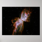 Poster Nébuleuse papillon (Devant)