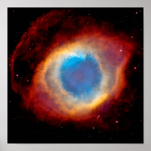 Poster Nébuleuse planétaire Hélix NGC 7293 - OEil de Dieu