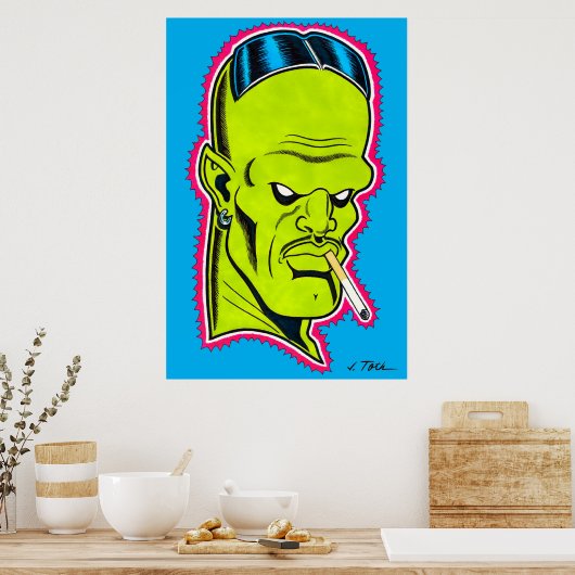 Poster Nebulon™ "Slick Nick" (Cuisine)