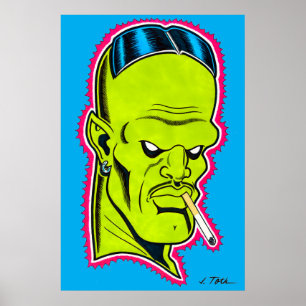 Poster Nebulon™ "Slick Nick"