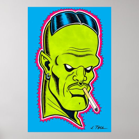 Poster Nebulon™ "Slick Nick" (Devant)