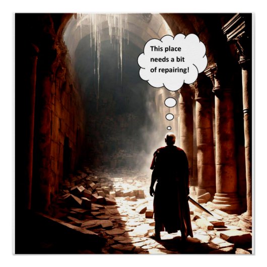 Poster Nécessitant une réparation (Devant)