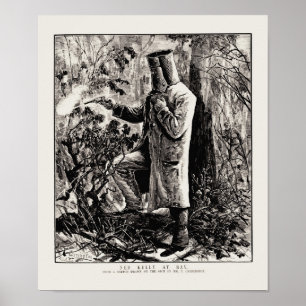 Poster Ned Kelly Faisant Dernière Position À Glenrowan