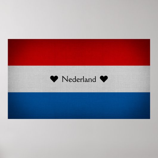 Poster ♥ Nederland ♥ (Devant)