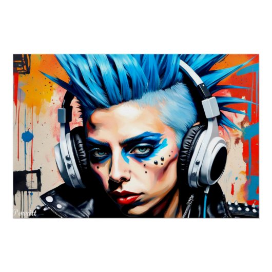 POSTER NÉE DE CETTE FAÇON-PUNK ROCKS 2 (Devant)