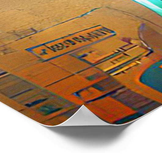 Poster Néfertiti (Coin)