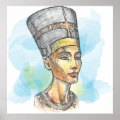 Poster Néfertiti (Devant)