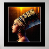 Poster Néfertiti (Devant)