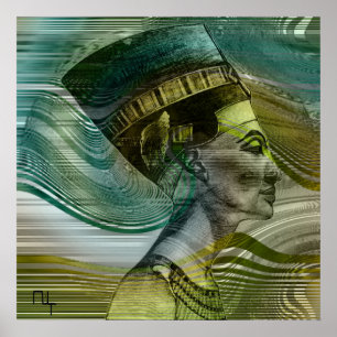 Poster Nefertiti a indiqué