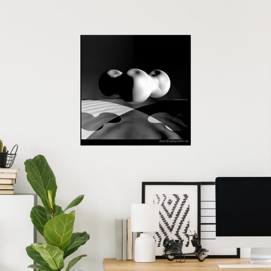 Poster Negative Light (Bureau à domicile)