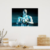 Poster Négociation des devises sur le Forex de change (Cuisine)