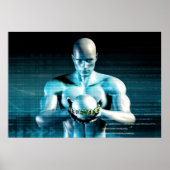 Poster Négociation des devises sur le Forex de change (Devant)