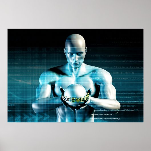 Poster Négociation des devises sur le Forex de change (Devant)