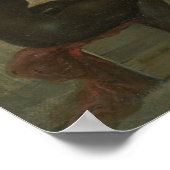 Poster Nègre brésilien avec un oiseau tropical (Coin)