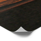 Poster Negril, coucher de soleil de Jamaïque (Coin)