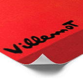 Poster Negrita vintage Le Rhum par Villemot (Coin)