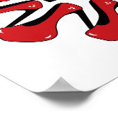 POSTER NEHHHW JAMAIS ASSEZ HAUT NIVEAU STILETTOS POMPER L (Coin)