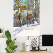 Poster Neige (Bureau à domicile)