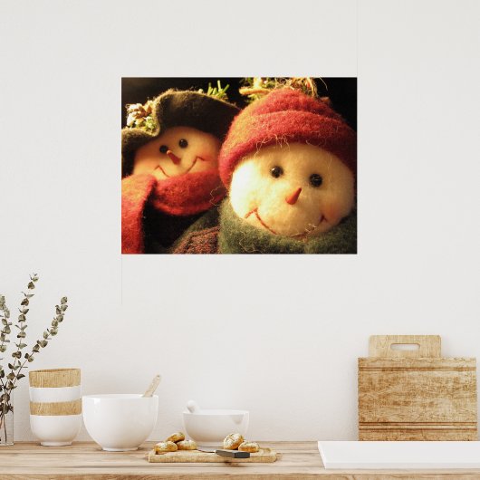 Poster Neige (Cuisine)