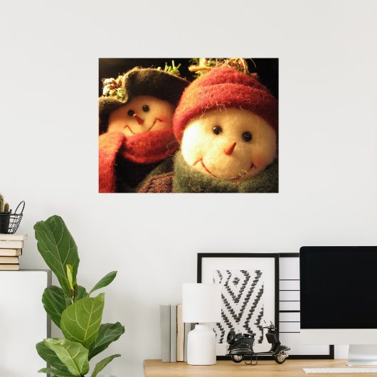 Poster Neige (Bureau à domicile)