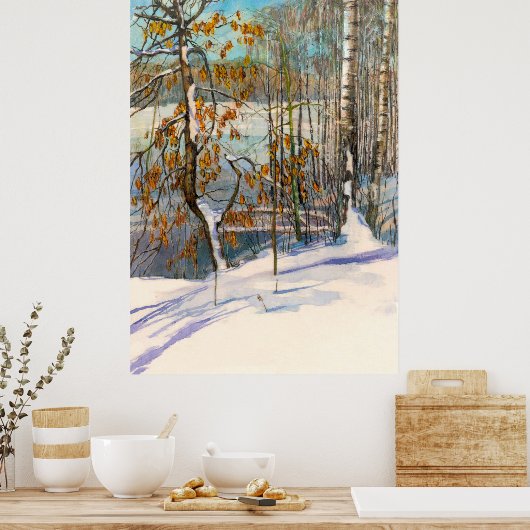 Poster Neige (Cuisine)