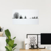 Poster Neige (Bureau à domicile)