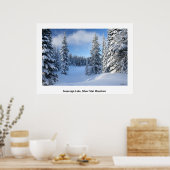 Poster Neige (Cuisine)