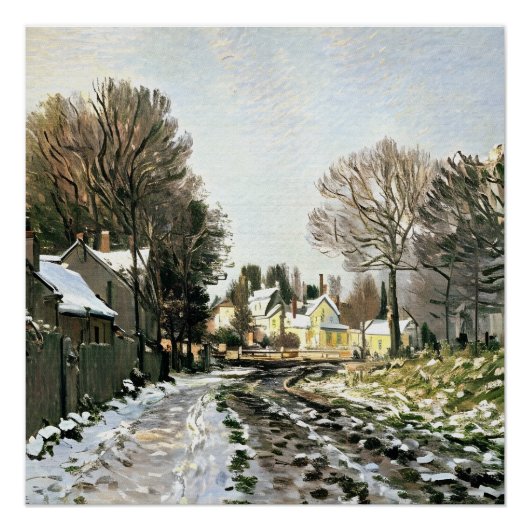 Poster Neige à Argenteuil (1) (Devant)