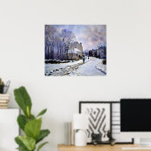 Poster Neige à Argenteuil (2) (Bureau à domicile)