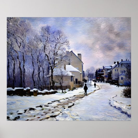 Poster Neige à Argenteuil (2) (Devant)