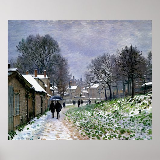 Poster Neige à Argenteuil (3) (Devant)