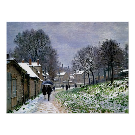 Poster Neige à Argenteuil (3) (Devant)