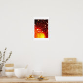 Poster Neige astrophysique (Cuisine)