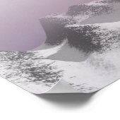 Poster Neige bleue (20 x 16) (Coin)
