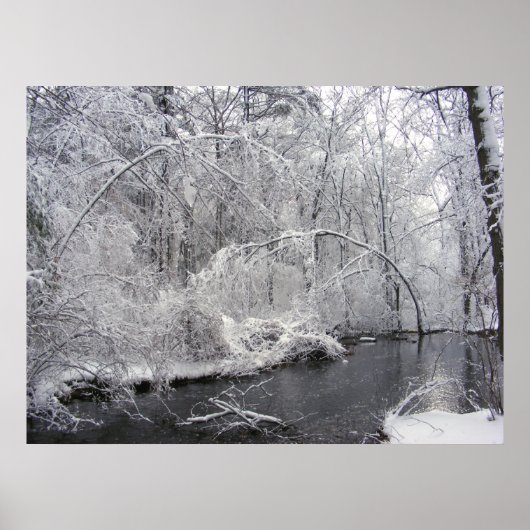 Poster Neige collante 27 ~ Imprimer (Devant)