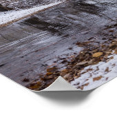 Poster Neige d'hiver Finley (Coin)