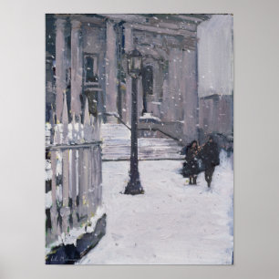 Poster Neige en dehors de St. Paul's 2009