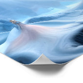 Poster Neige et glace (Coin)