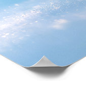 Poster Neige Flake Nature Serene Tranquille Paix (Coin)