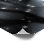 Poster Neige gothique (Coin)