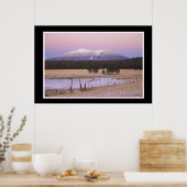 Poster Neige limitée San Francisco Peaks Arizona Sunset (Cuisine)