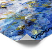 Poster Neige Maiden dans Snowy Winter Woods (Coin)