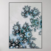 Poster neige matinale (Devant)